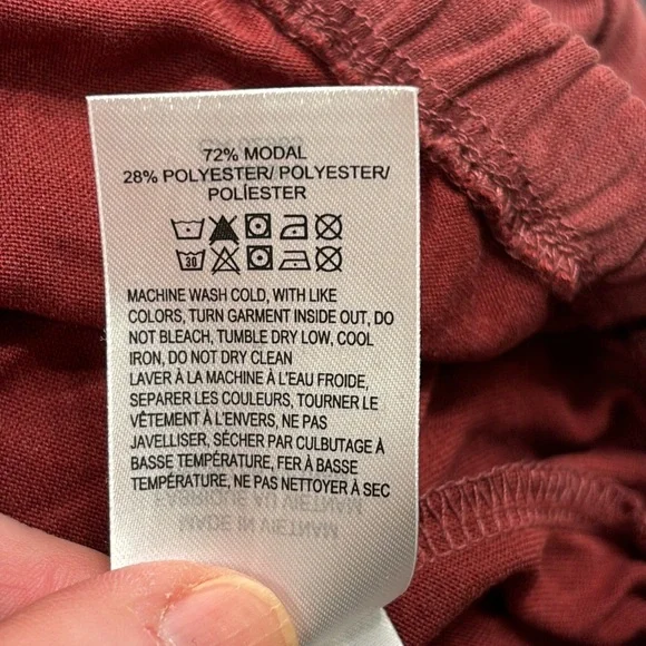 NWT Lucky Brand Faux Wrap Blouse - Picture 7 of 7